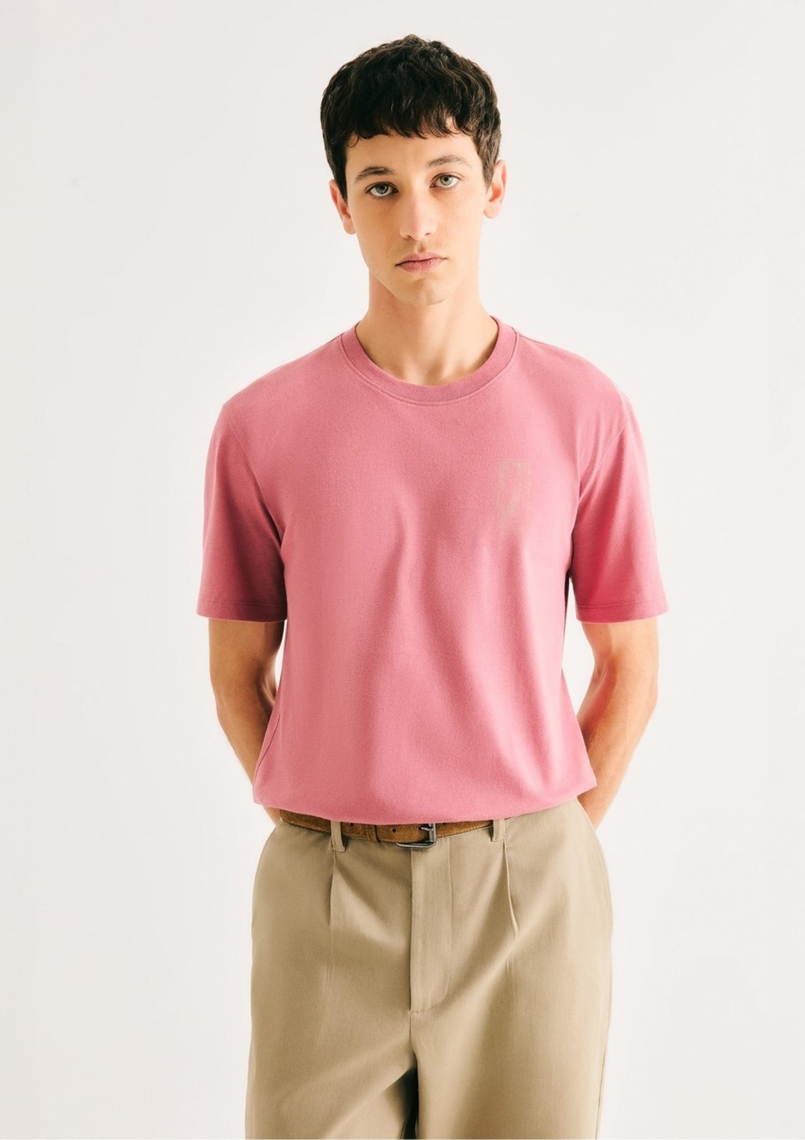 Camiseta Masculina Manga Curta Com Estampa Hering