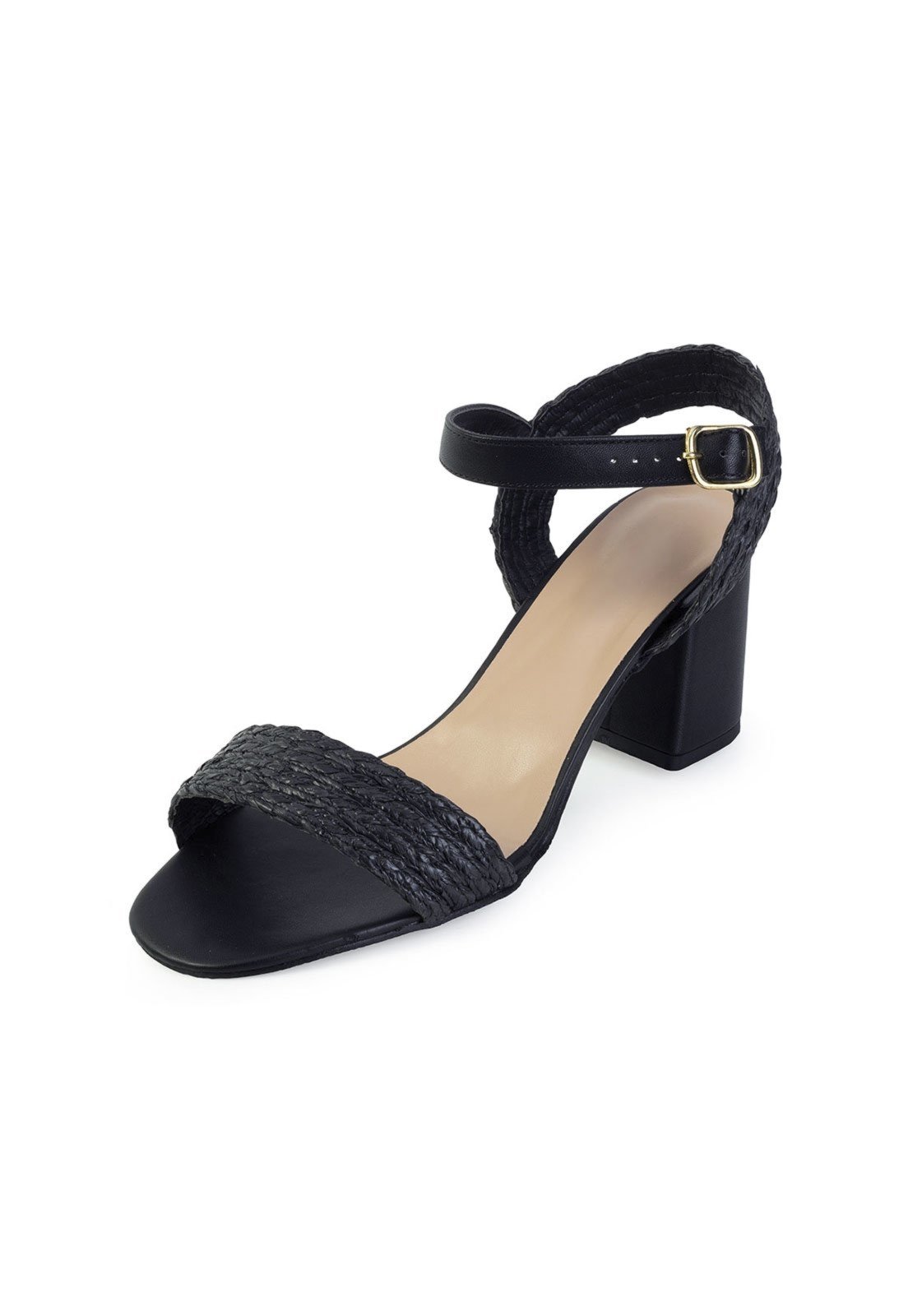 Sandália Salto Sense Fit VT23-16205 Preto