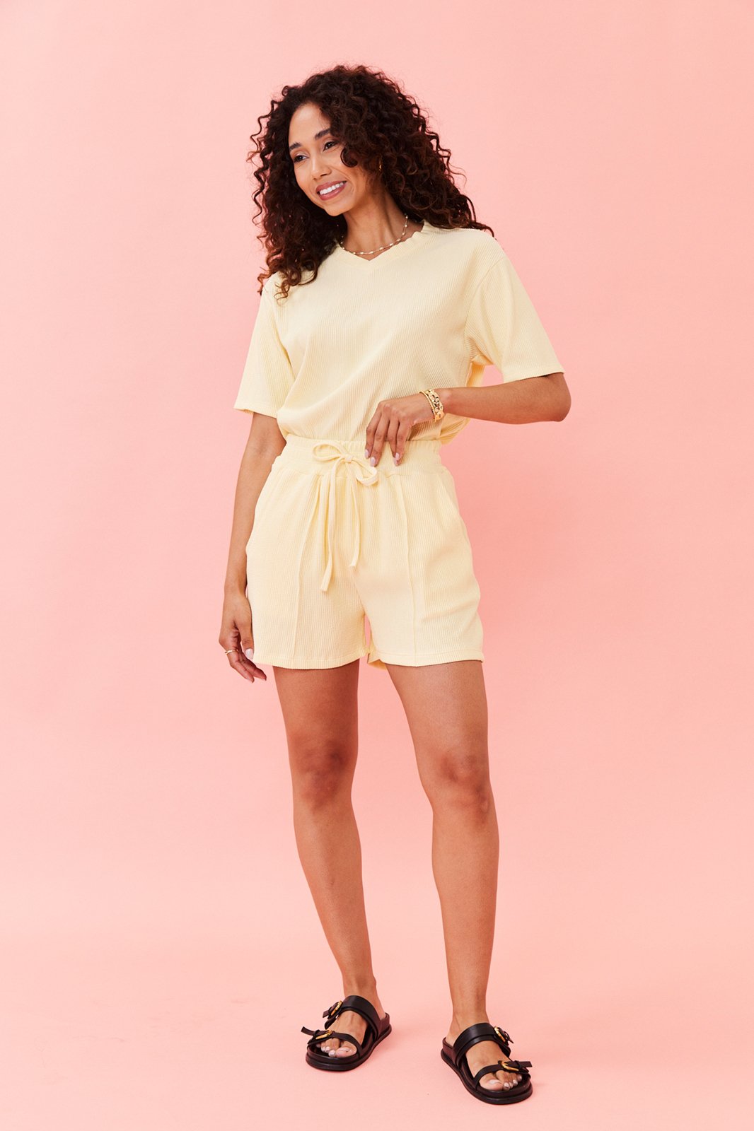 Conjunto In Love Summer Amarelo