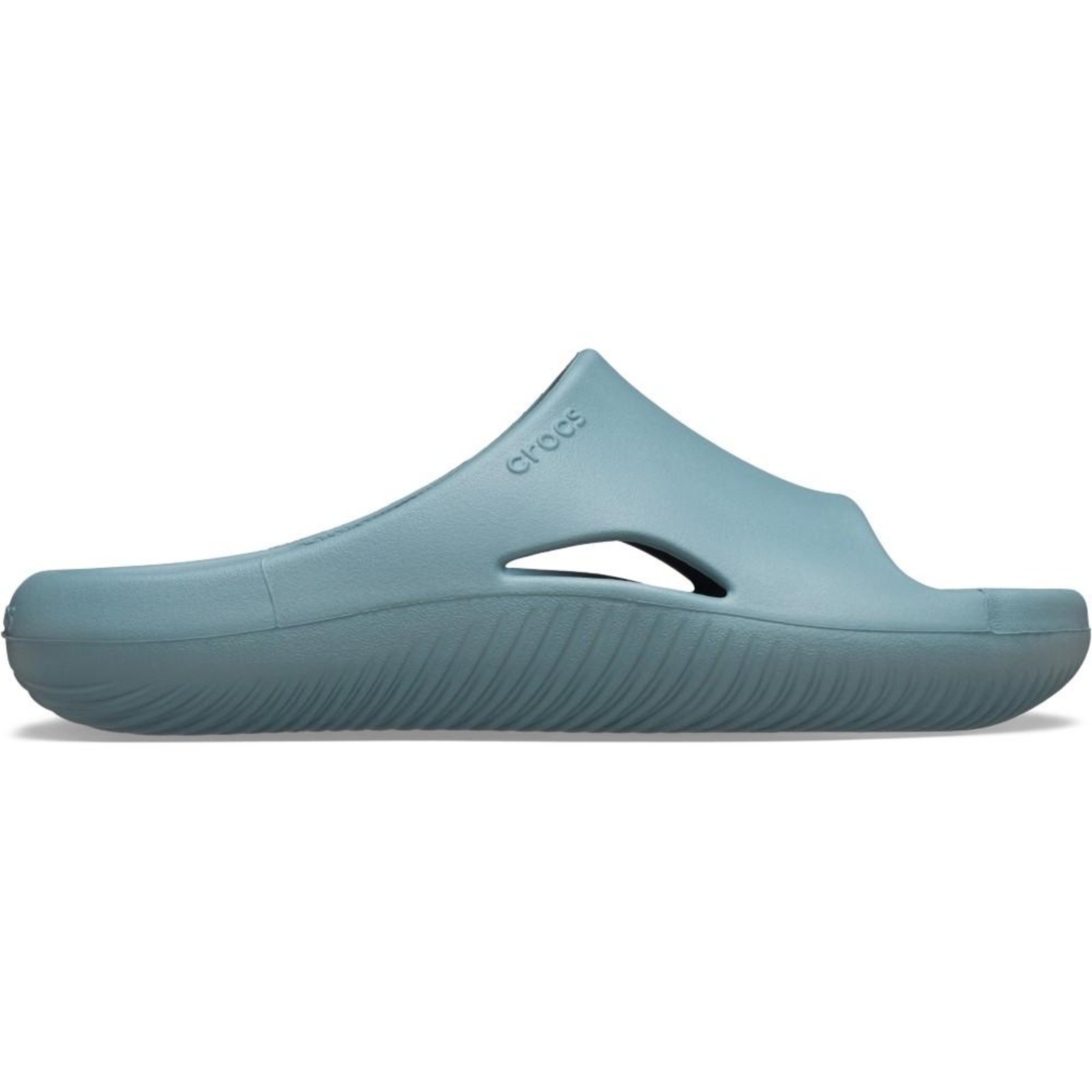 Chinelo crocs mellow slide pond Marrom