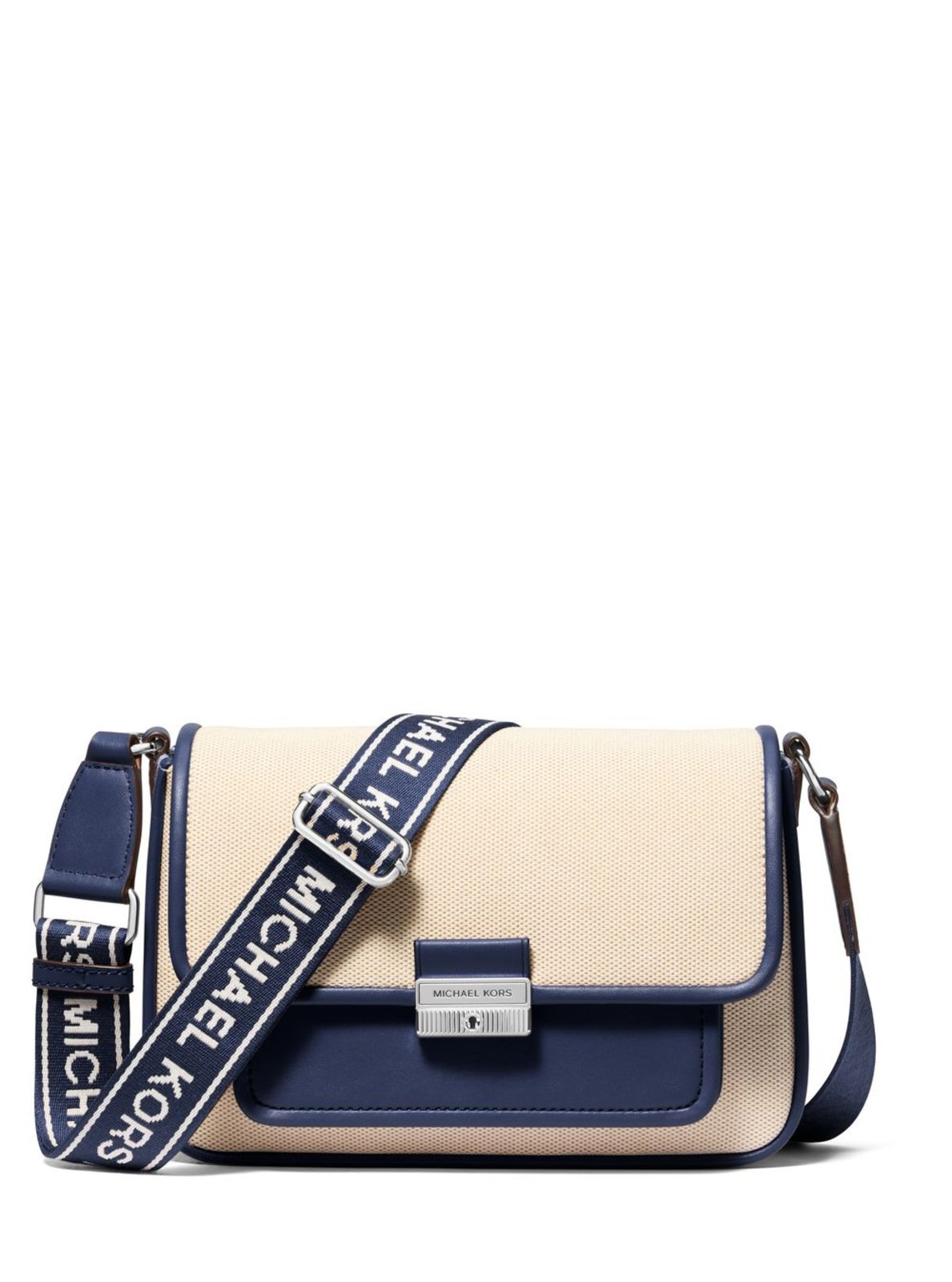 Vista 2 Bolsa Transversal Bradshaw Média De Linho 35S5s2bm8c406 azul azul