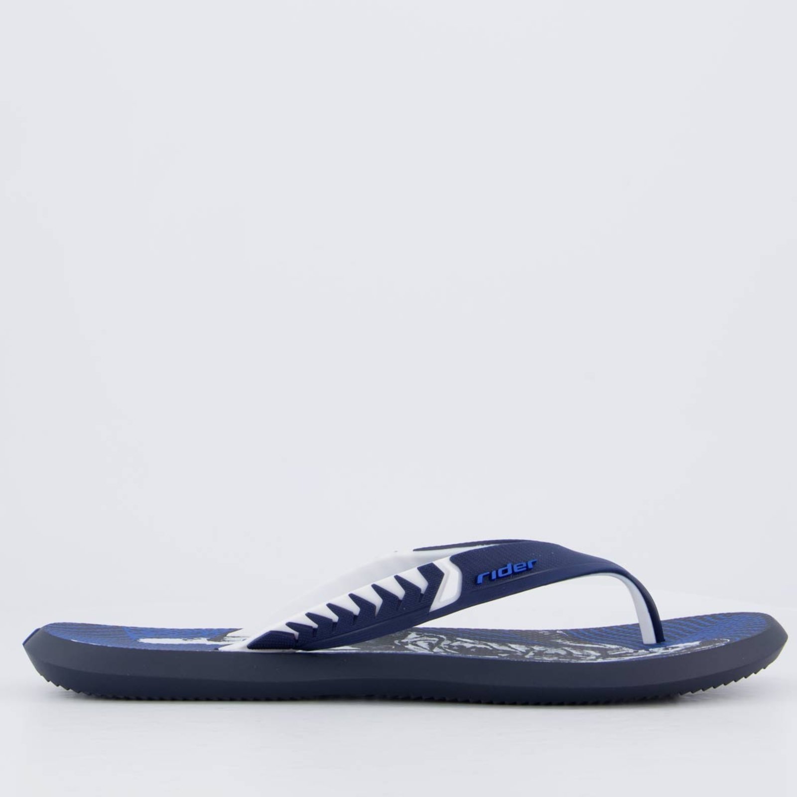 Vista 3 Chinelo Rider R1 Prime R10 Preto e Azul preto azul Rider preto azul