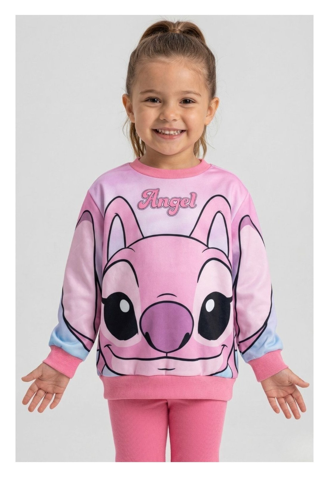 Infantil - Casaco Disney Feminino Angel Oversized