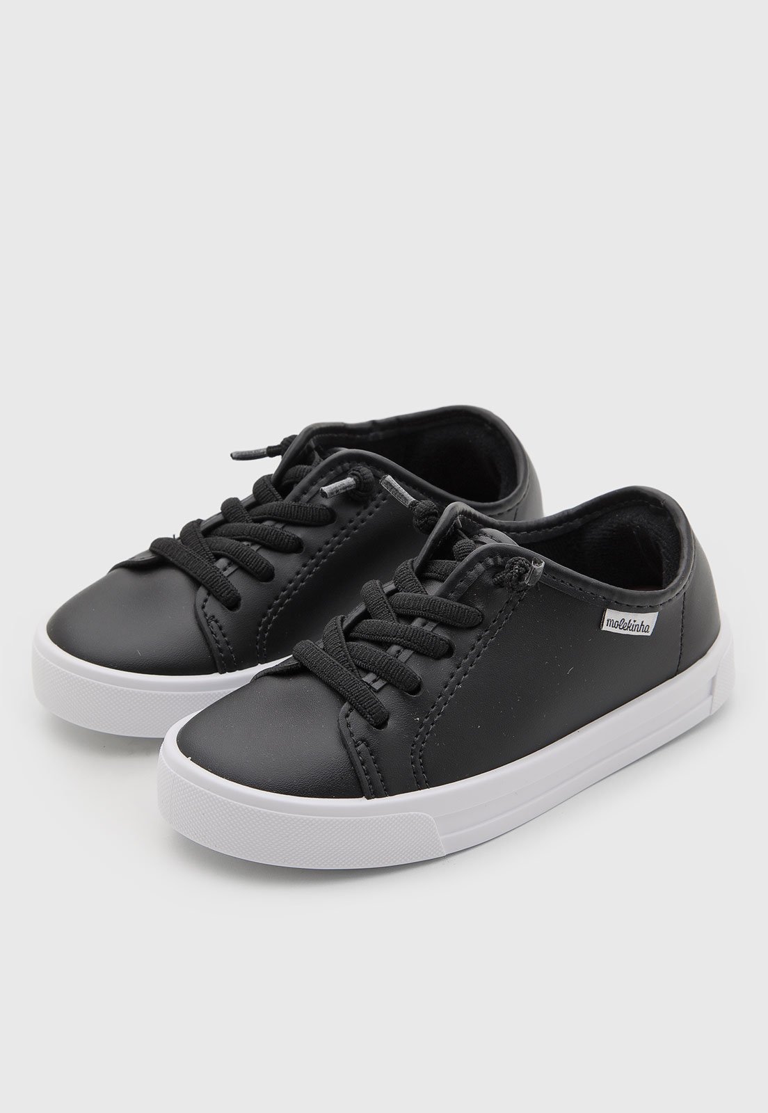 Infantil - Tênis Molekinha Cano Baixo Preto