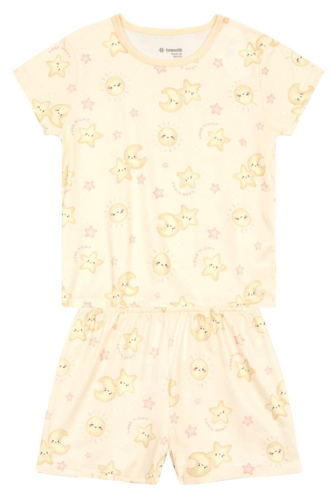 Pijama menina em malha Brandili