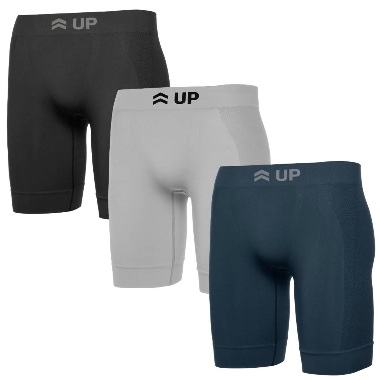 Infantil – Kit 3 Bermuda Térmica Compressão Esportiva Segunda Pele Corrida Academia Ciclismo Bike Anti Assadura