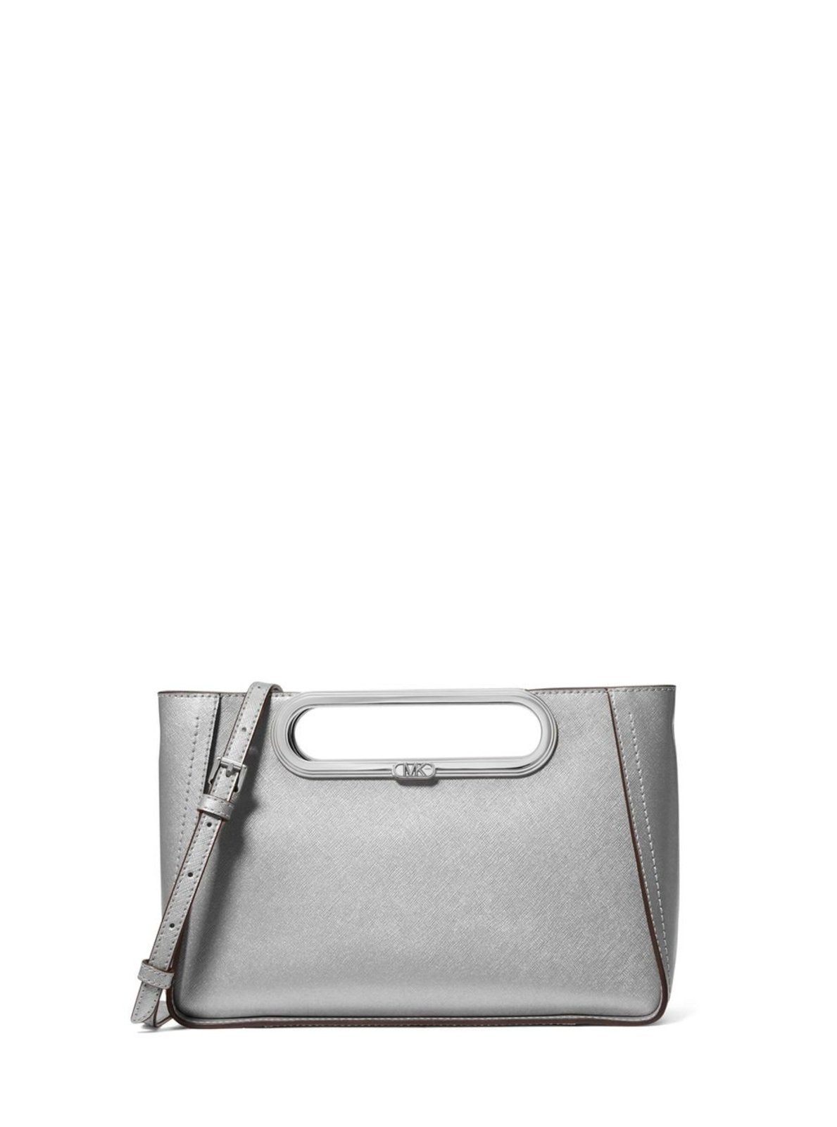 Vista 2 Bolsa Transversal Chelsea Grande De Couro 30S3scsc3m040 prata prata