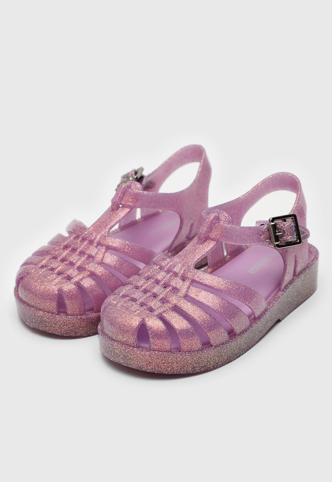 Infantil - Sandália Mini Melissa Possession Shiny B Lilás