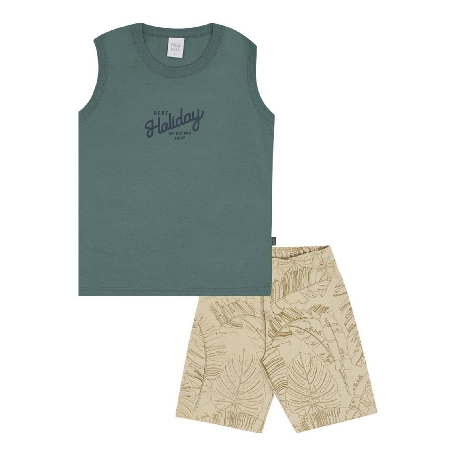 Infantil - Conjunto Menino - Verde - 52368-348