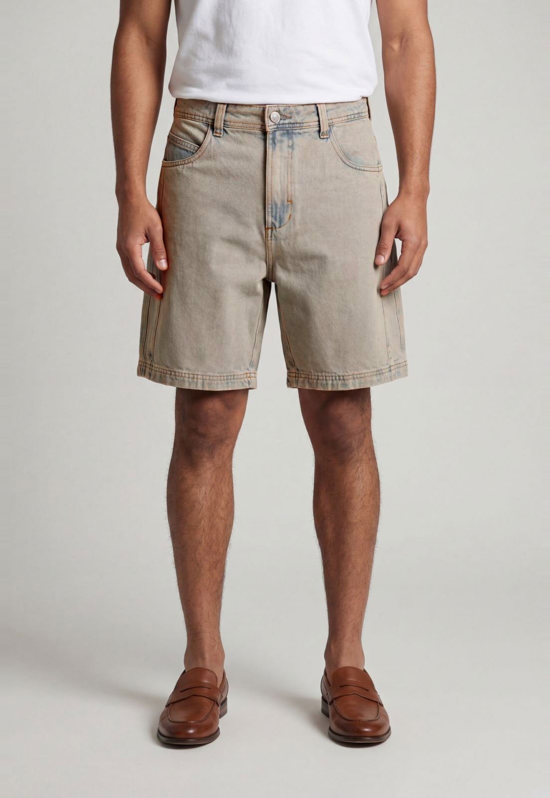 Bermuda Masculina Colcci Loose Jeans Azul
