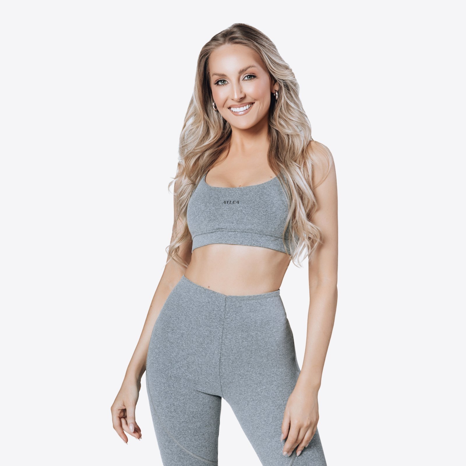 Top Atlea ComfyCraze – Cinza mescla