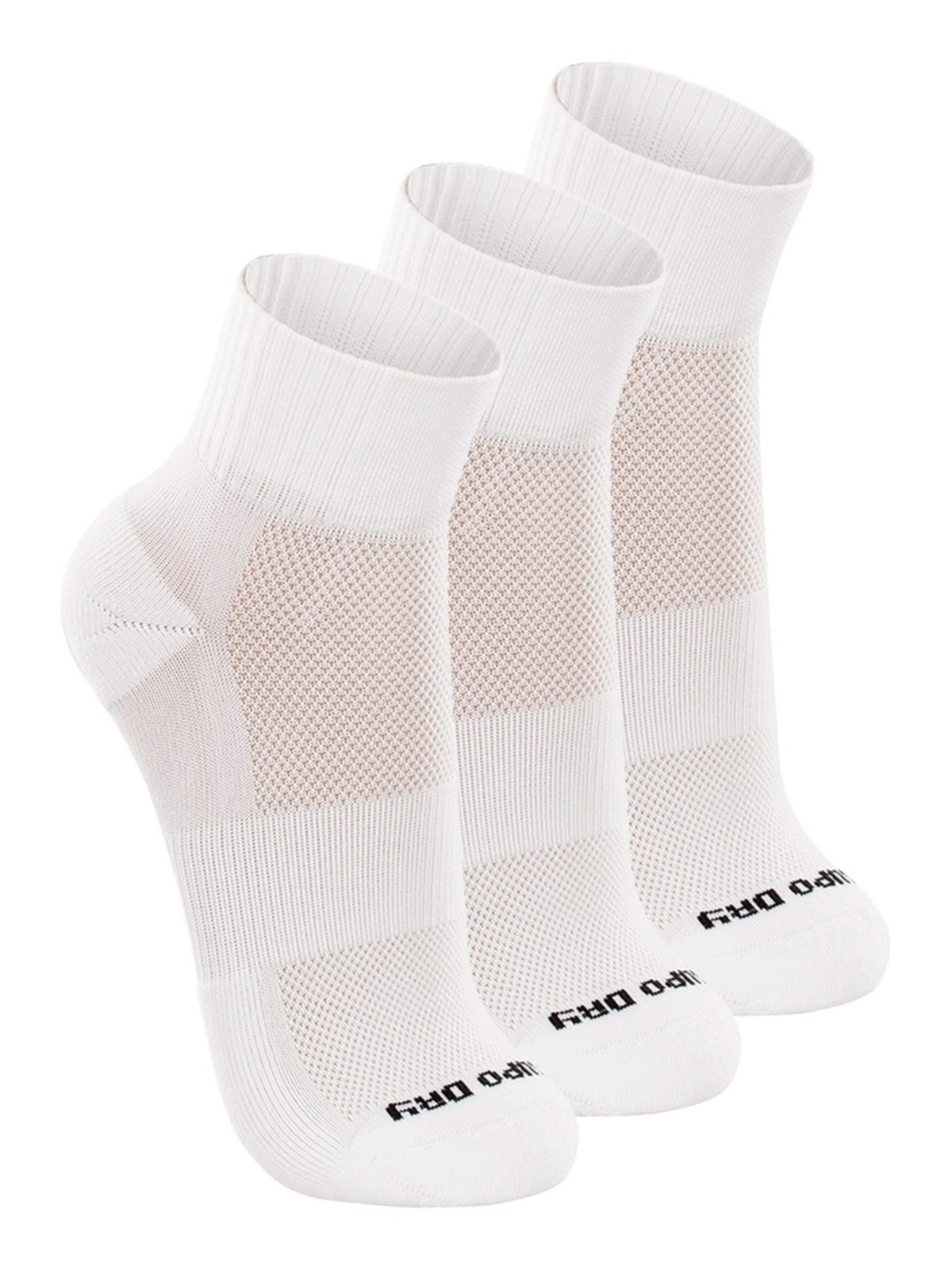 Kit com 3 Pares de Meias Esportiva Cano Médio Lupo 3360-002