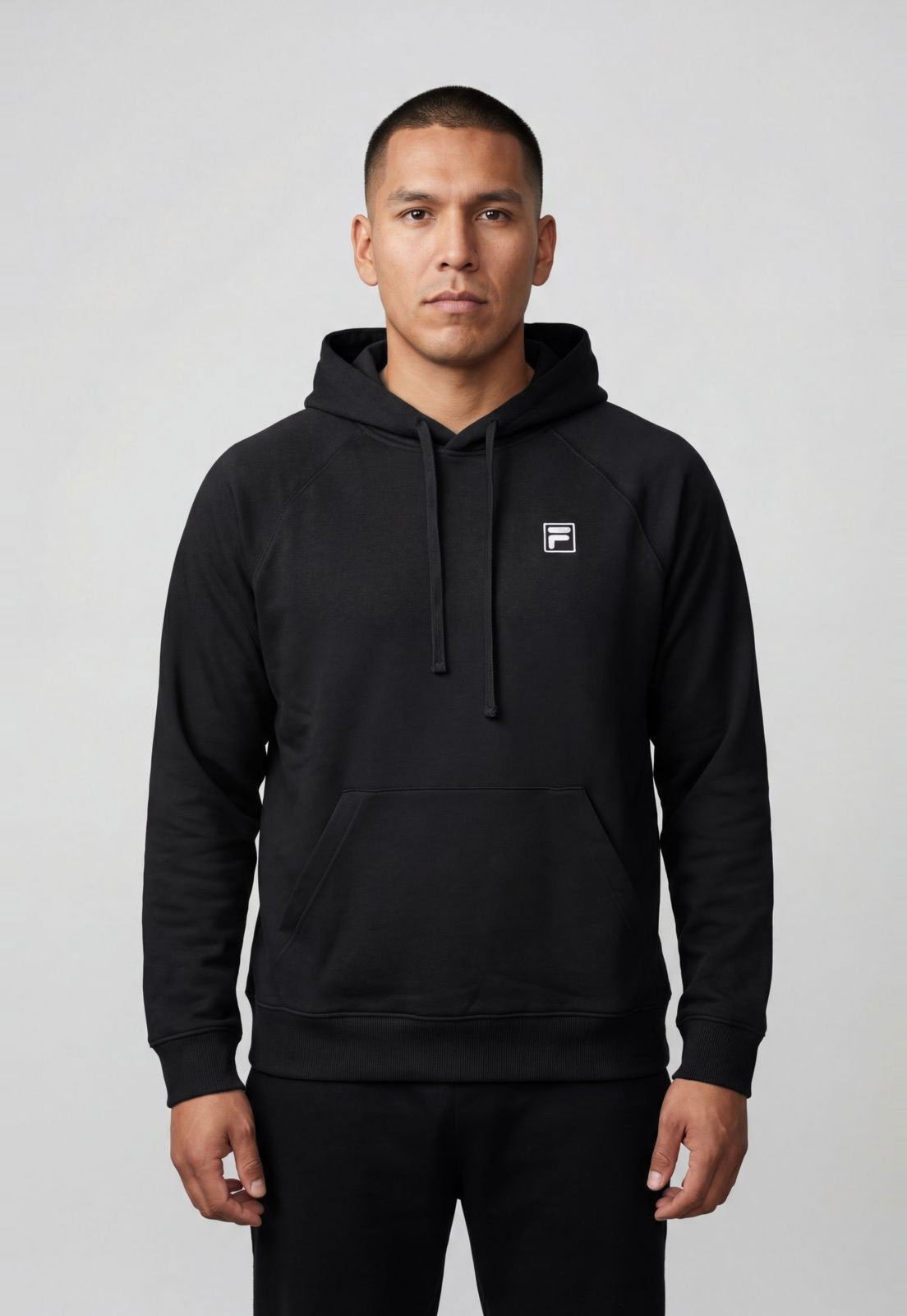 Blusa de Moletom Masculina Fila Classic B Preta