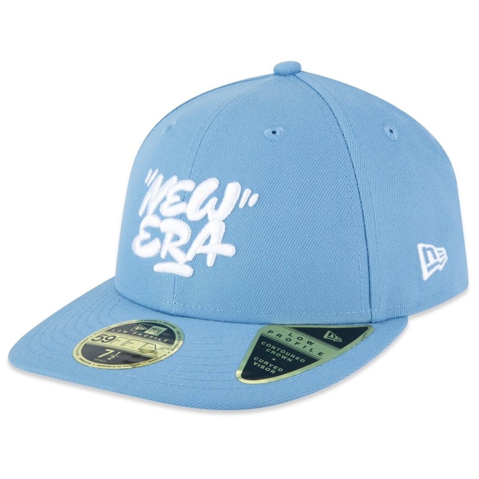 Bone New Era 59FIFTY Low Profile BrandedAzul