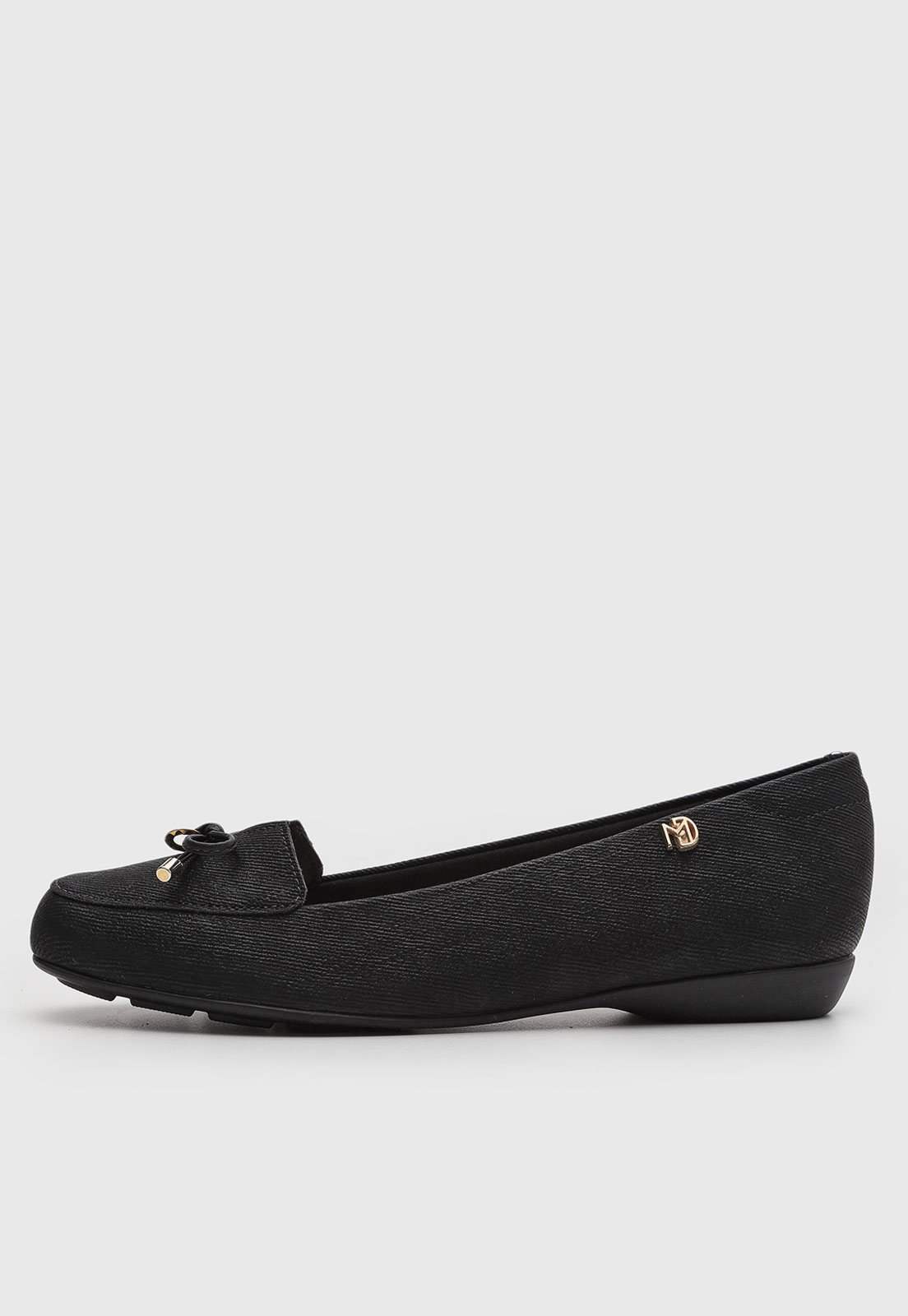 Mocassim Feminino Modare Laço Preto