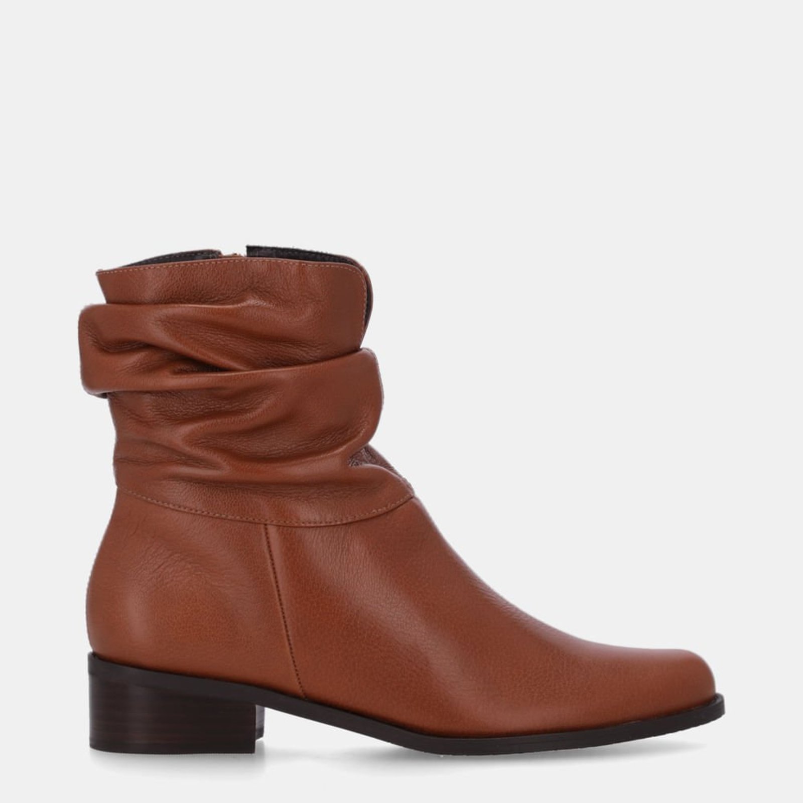 Bota Cano Curto Montenapoleone Âmbar - 52460013 Luz da Lua
