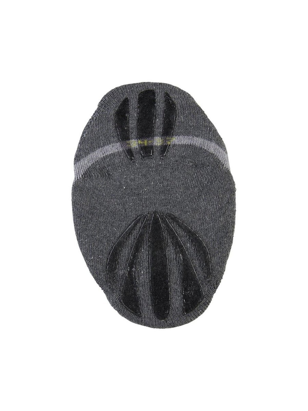 Vista 3 Sapatilha Antiderrapante Pilates Lupo 3286-002 Preto cinza Lupo cinza