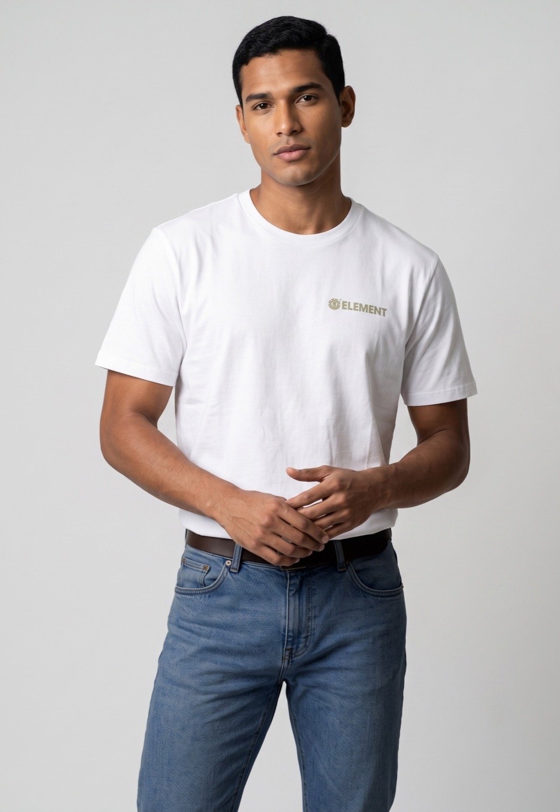 Camiseta Masculina Element Blazin Chest Branca