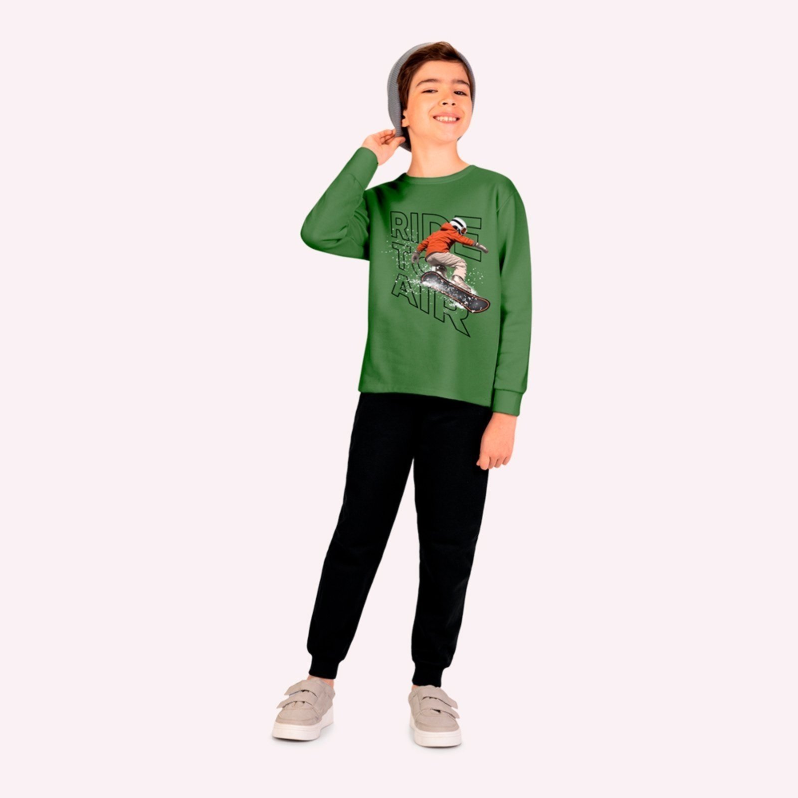 Infantil - Conjunto Menino em Algodão Kyly