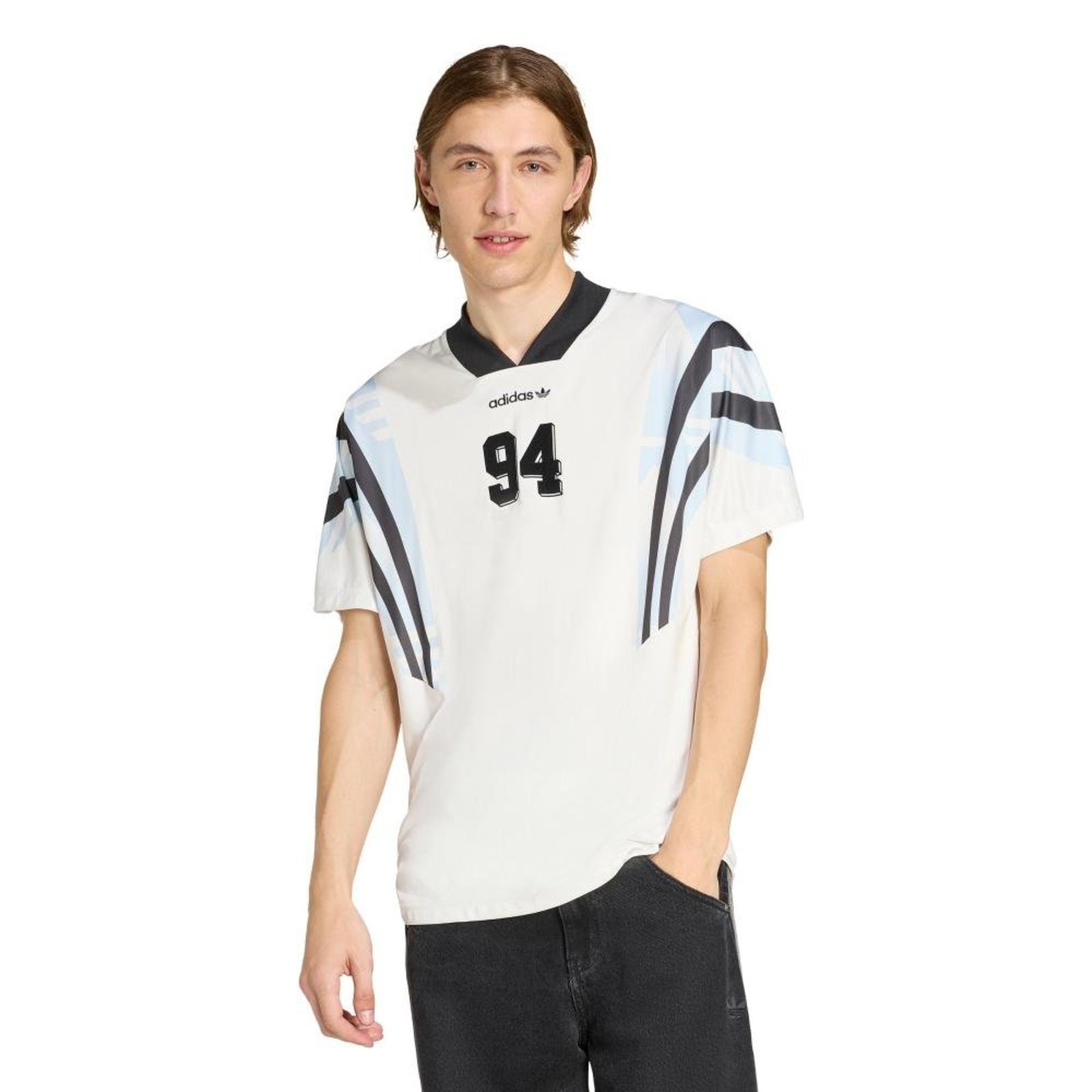 Camisa Santiago AOP Infill adidas Originals Branco