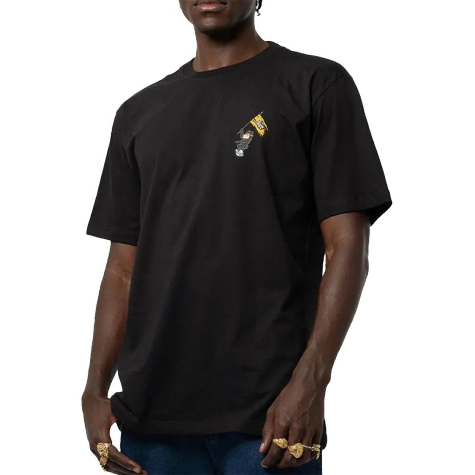 Camiseta Lost World Domination Lost SM25 Masculina Preto