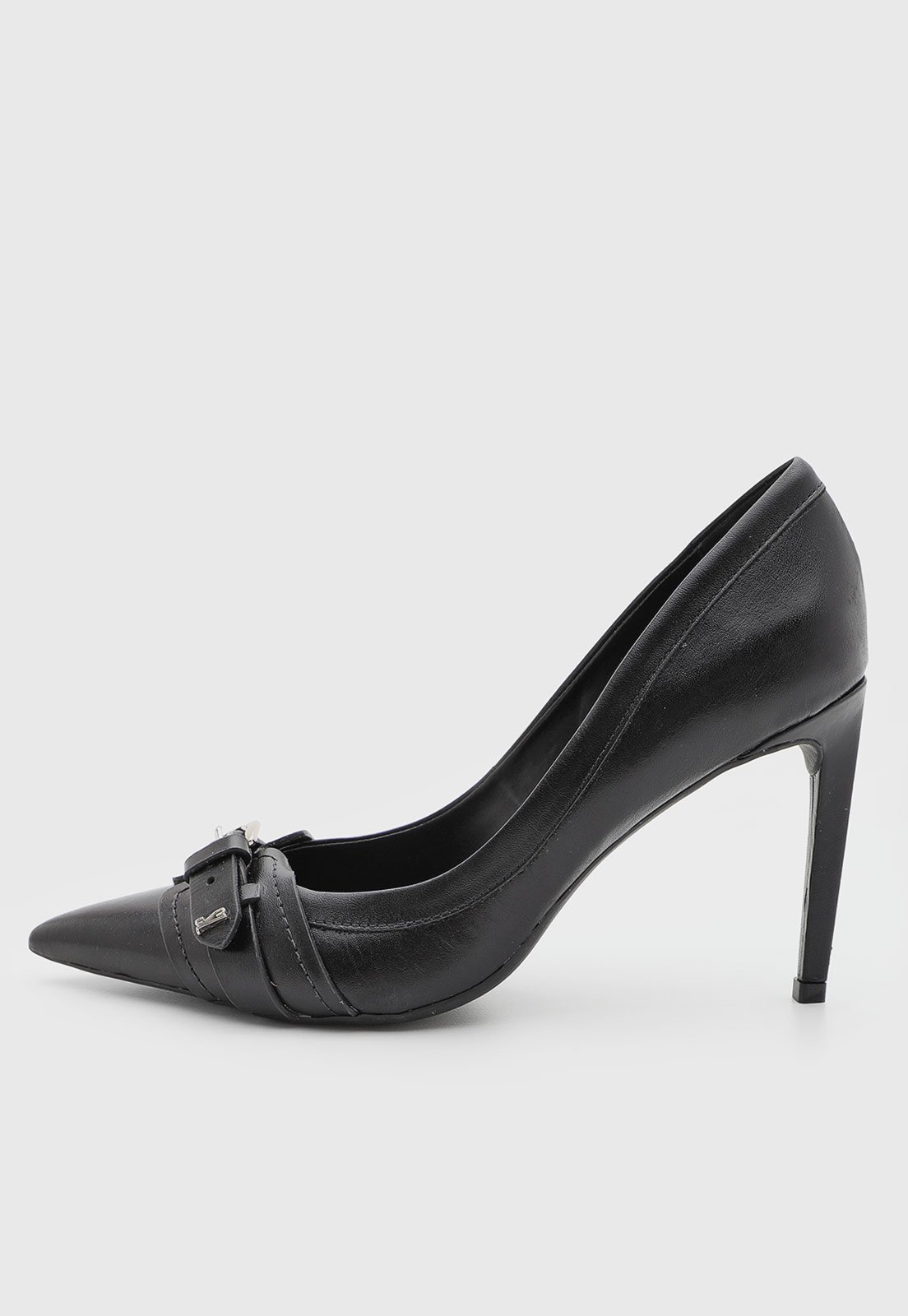 Scarpin Feminino Santa Lolla Couro Preto