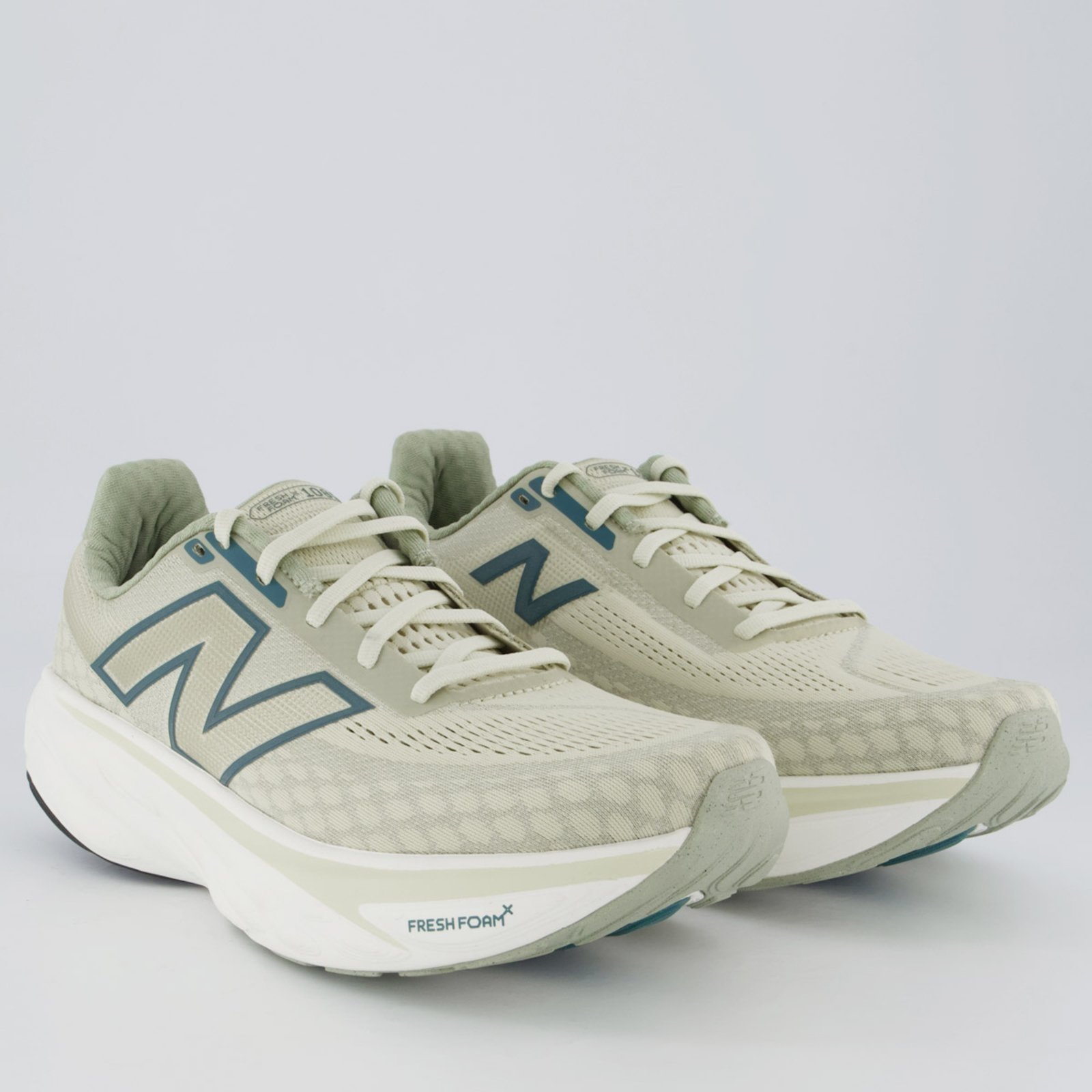 Vista 3 Tênis New Balance Fresh Foam X 1080 V14 verde New Balance verde