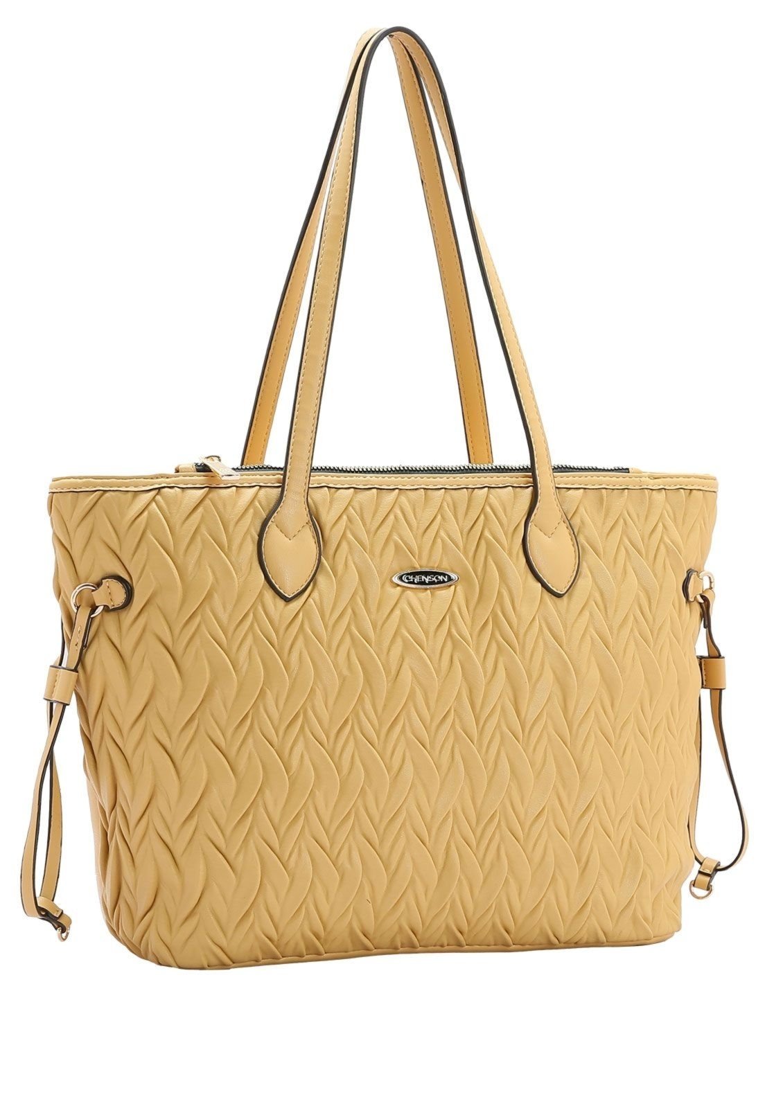 Bolsa Feminina Matelassê Ombro Amarelo 3484444