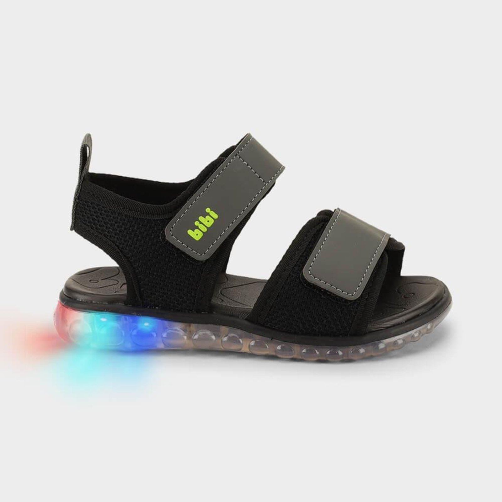 Infantil - Sandália de LED Bibi Summer Roller Light 2.0 Preto 1292006 25