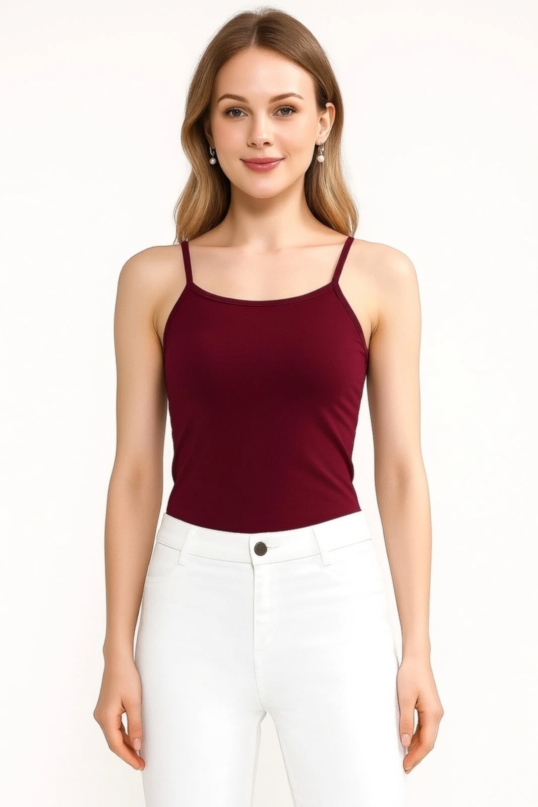 Vista 2 Regata Alcinha D Bell Outlet Fashion Basica cinza D BELL OUTLET FASHION cinza