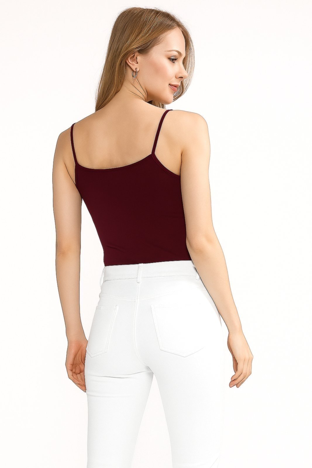 Vista 3 Regata Alcinha D Bell Outlet Fashion Basica cinza D BELL OUTLET FASHION cinza