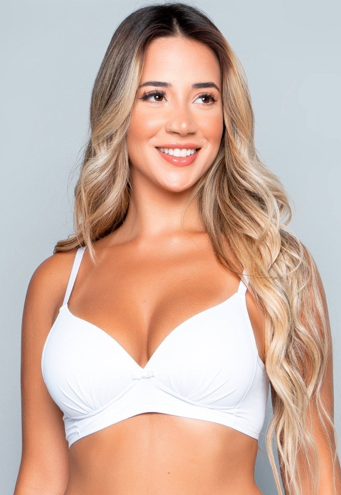 Sutiã Vekyo com Bojo Molinho Flex sem Arco Soft Branco