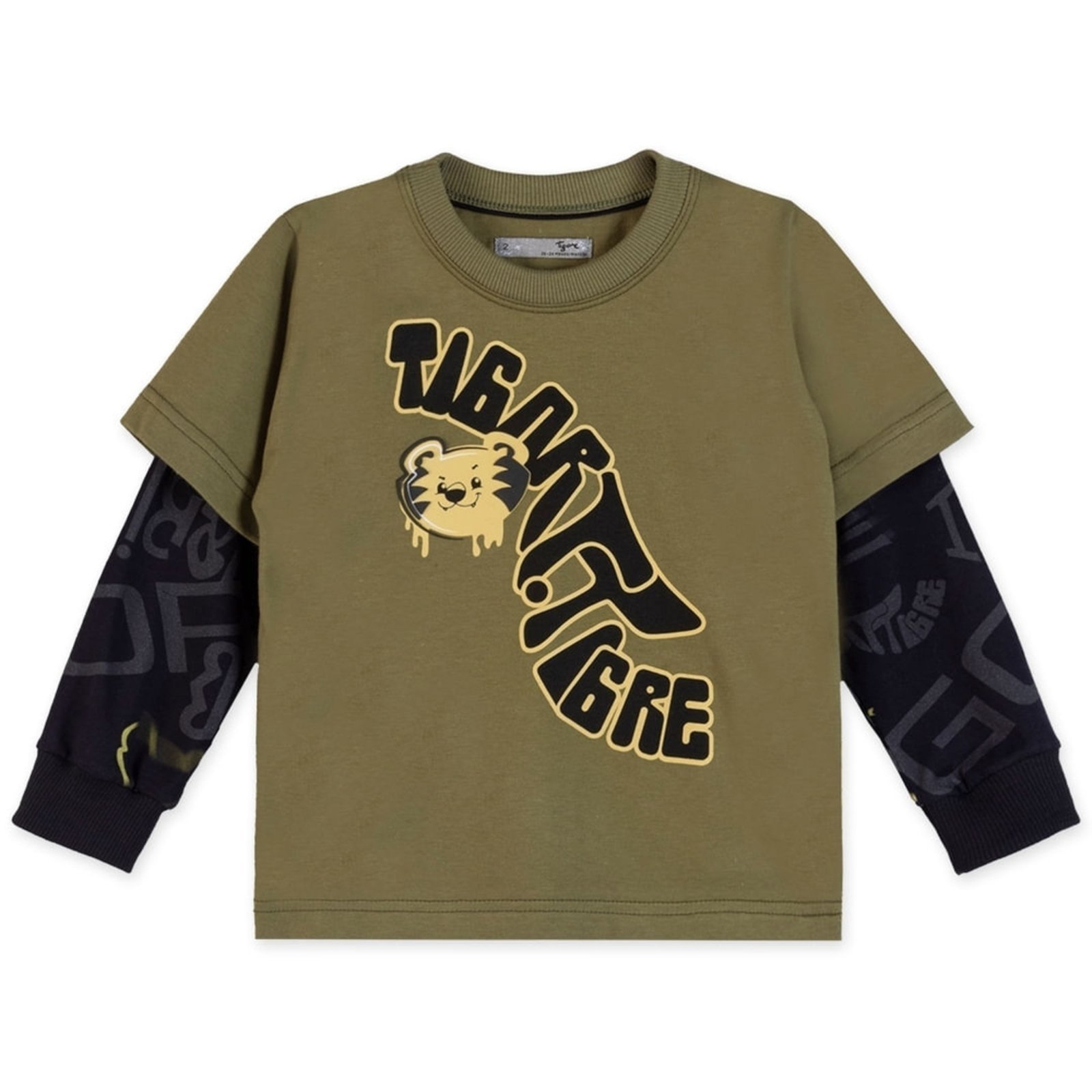 Infantil – Camiseta Manga Longa Masculina Tigor T. Tigre