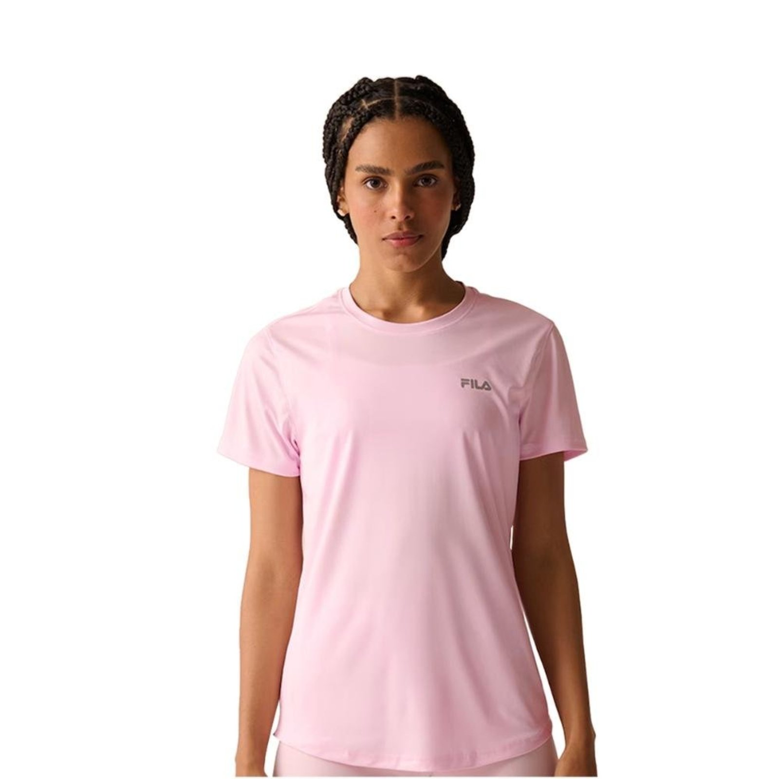 Camiseta Fila Basic Sports III Feminina Rosa