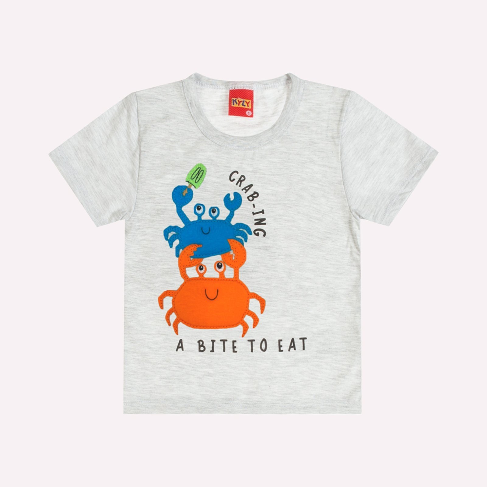 Infantil – Camiseta Menino Caranguejos Kyly