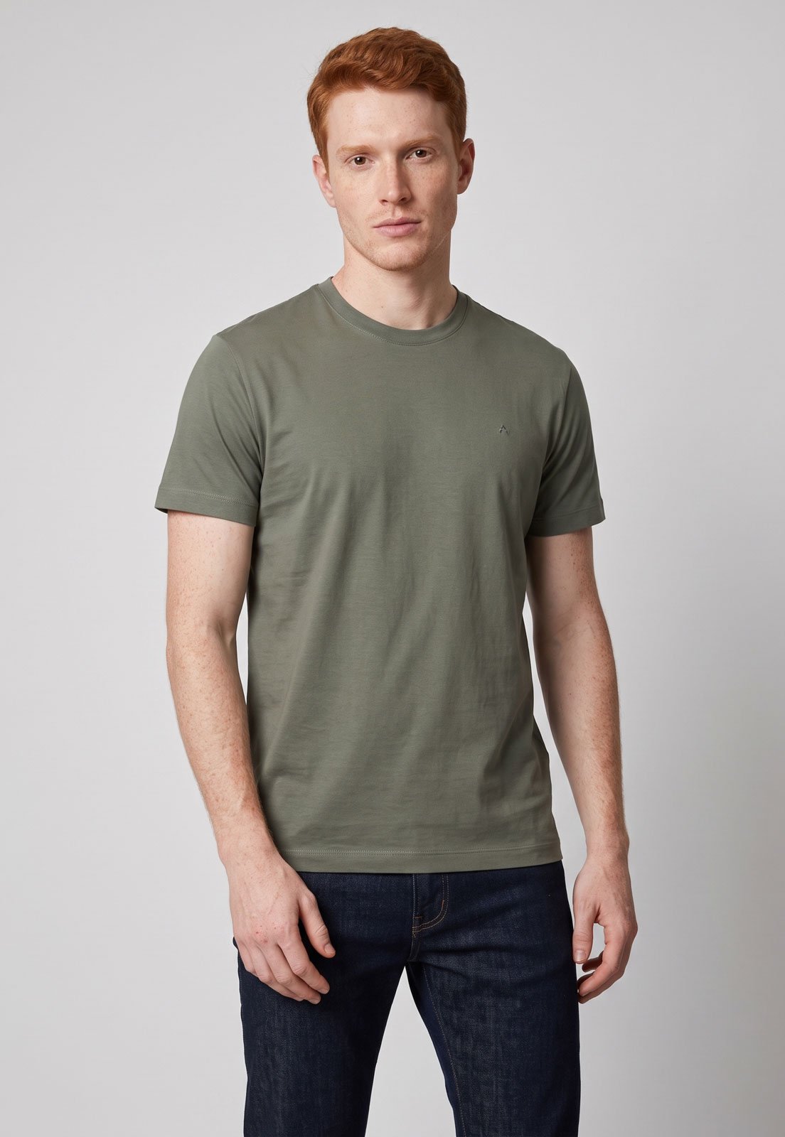 Camiseta Masculina Aramis Básica Verde