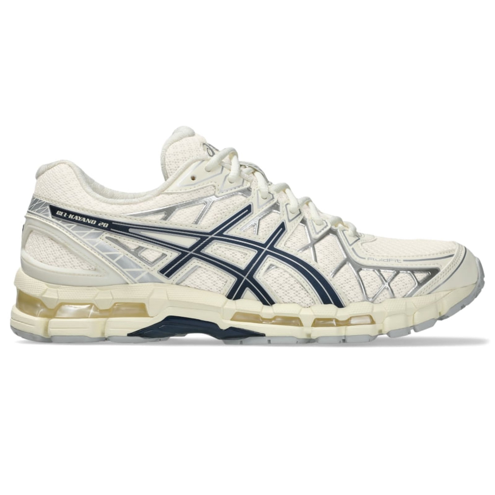 Tênis ASICS GEL-KAYANO 20 - Unissex - Bege/Azul