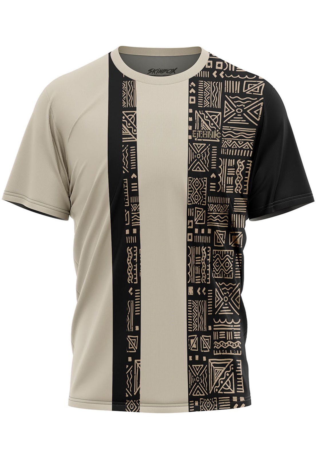 Camiseta Masculina Etnica Tribal Geometrica 1