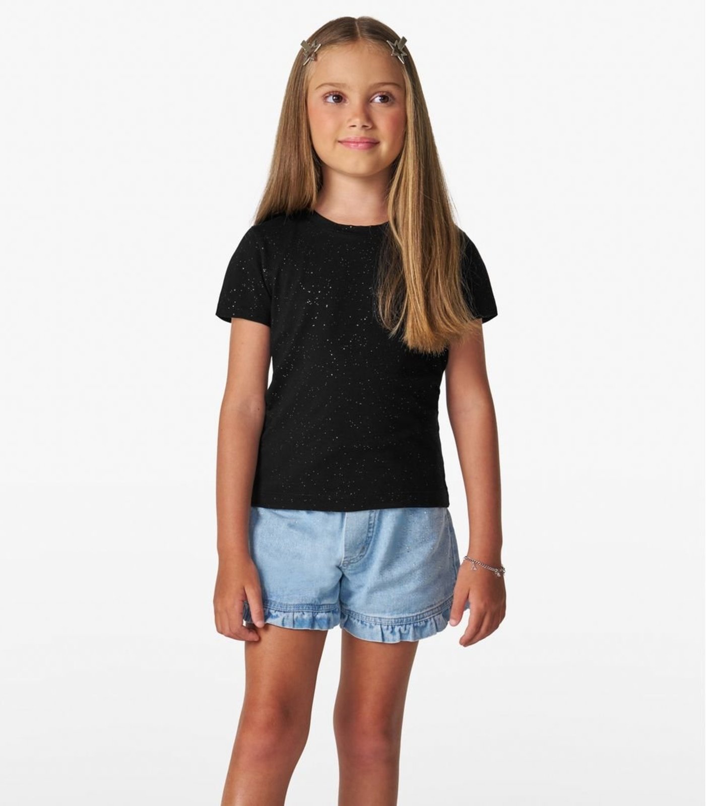 Infantil – Blusa Feminina Trick Nick Preto
