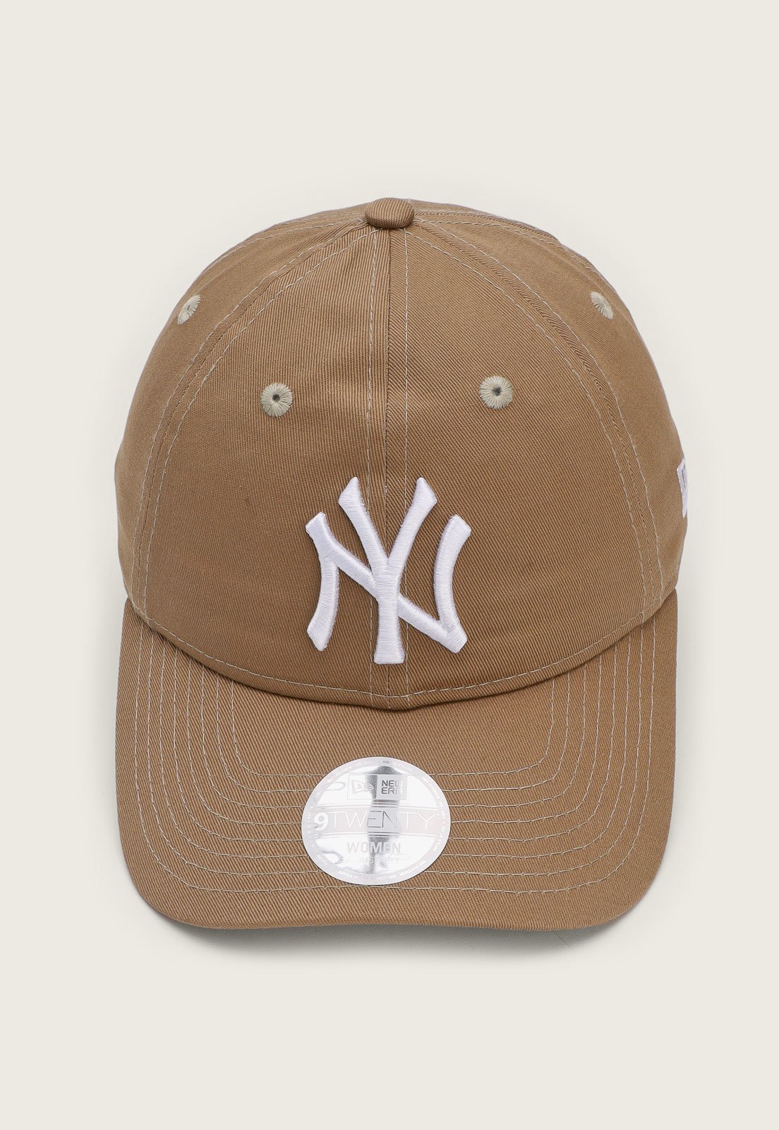 Boné New Era New York Yankees 9TWENTY Bege