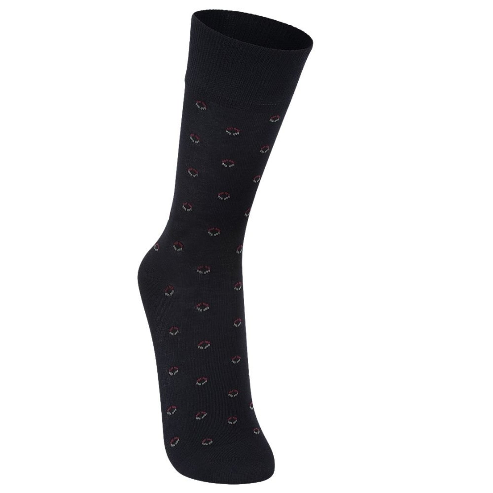 Meia Lupo Social em Bambu Estampada 1454-001