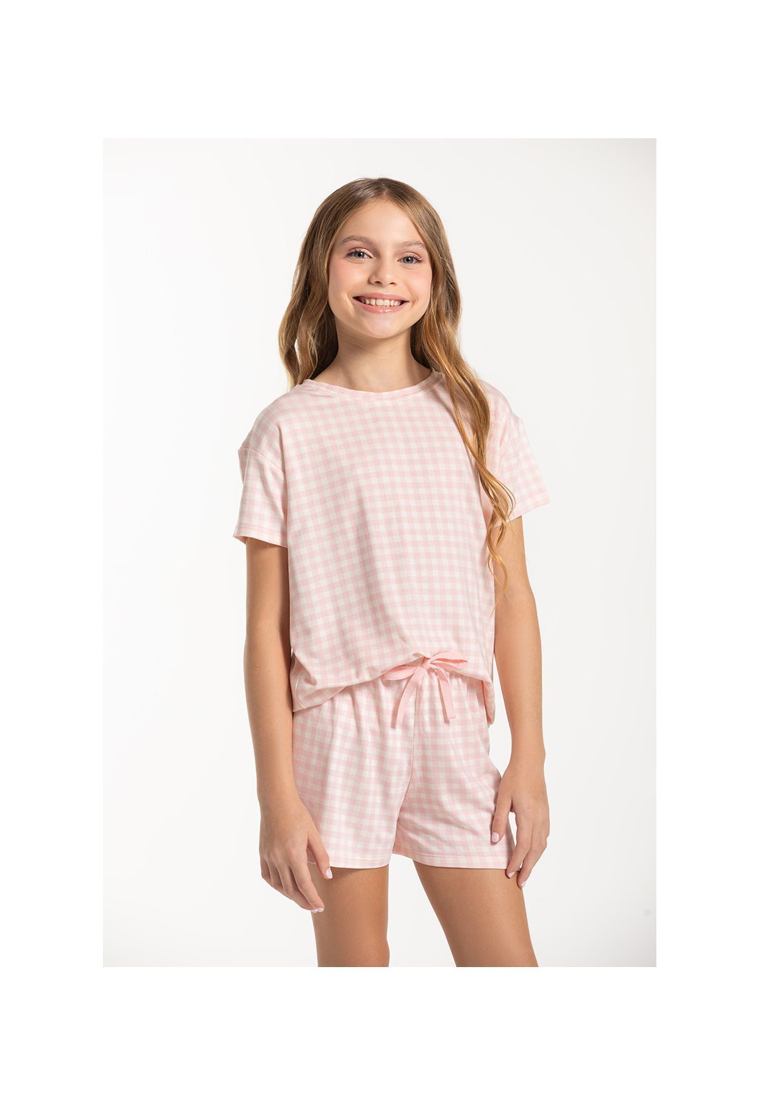 Conjunto Pijama Juvenil Menina Malha Viscolycra