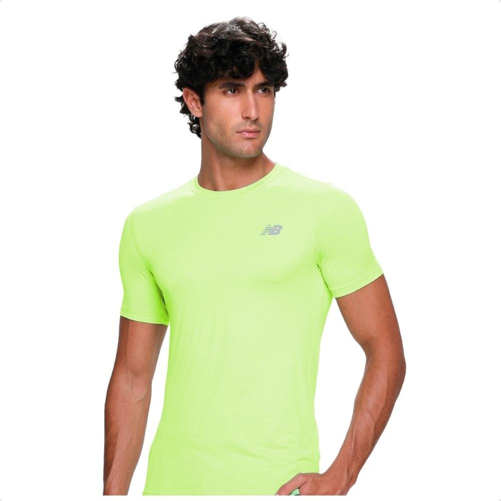 Camiseta New Balance Sport Essentials Masculina Verde