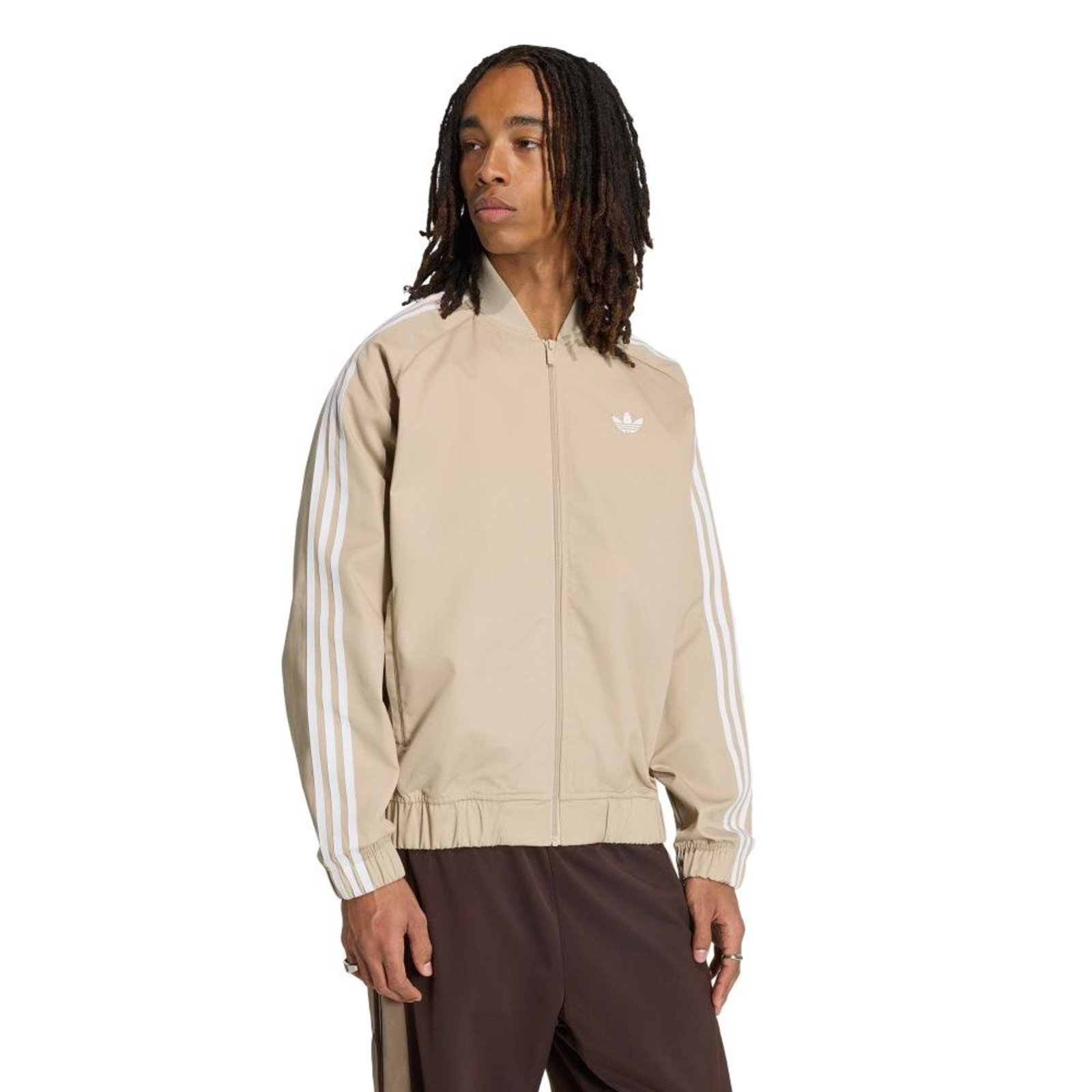 JAQUETA DE SARJA DE ALGODÁO SST ADICOLOR CLASSICS adidas Originals Bege