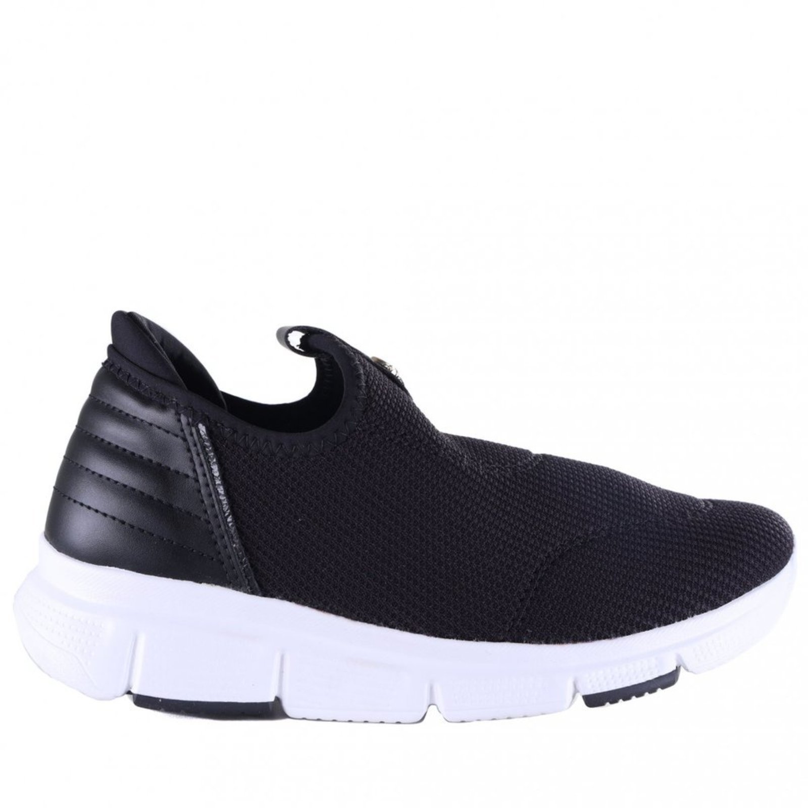 Tênis Slip On Feminino Comfortflex 25-90302 Comfortflex Preto