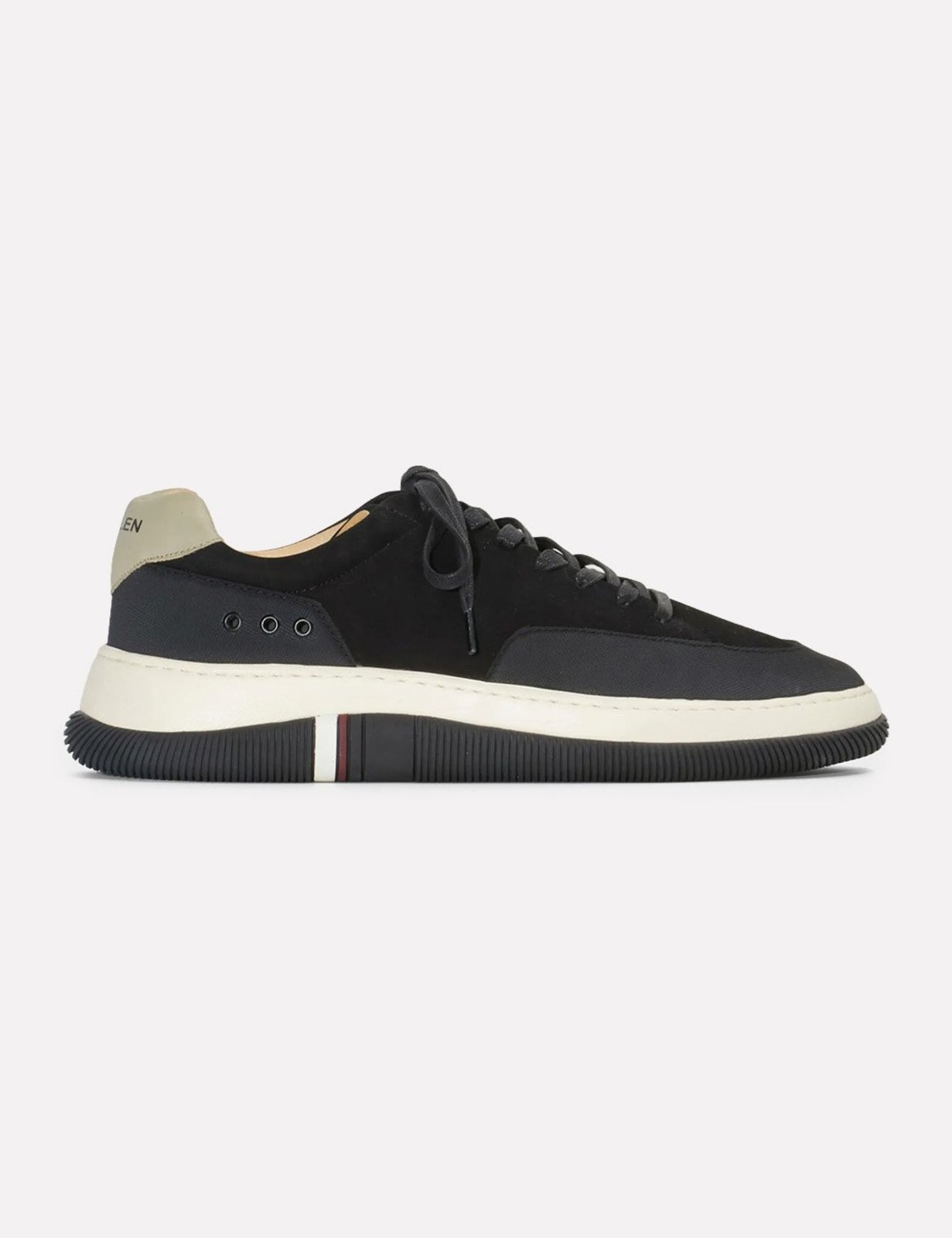Tênis Osklen Masculino Hybrid Laces Nobuck Preto/Eucalipto