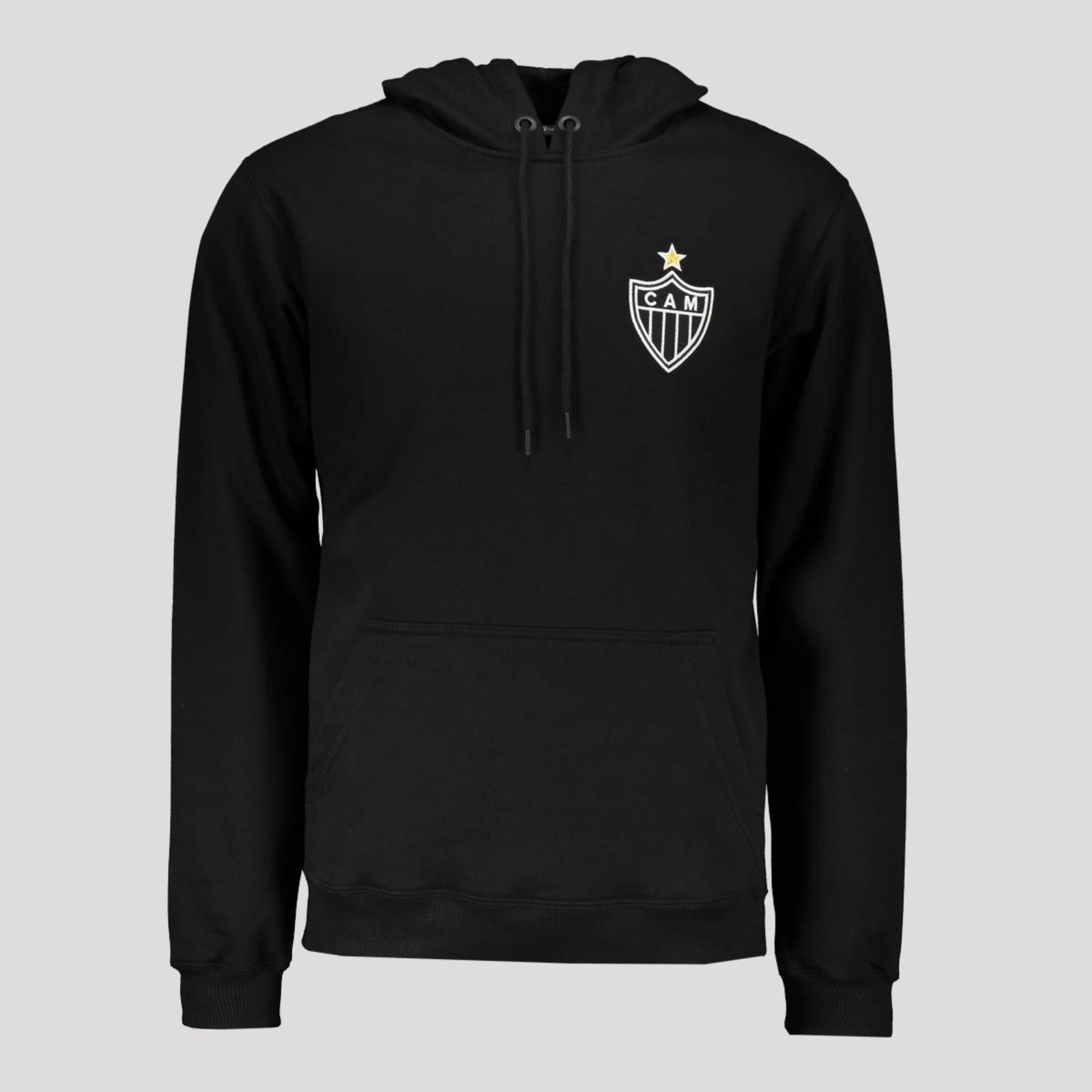 Moletom Atlético Mineiro Canguru Preto