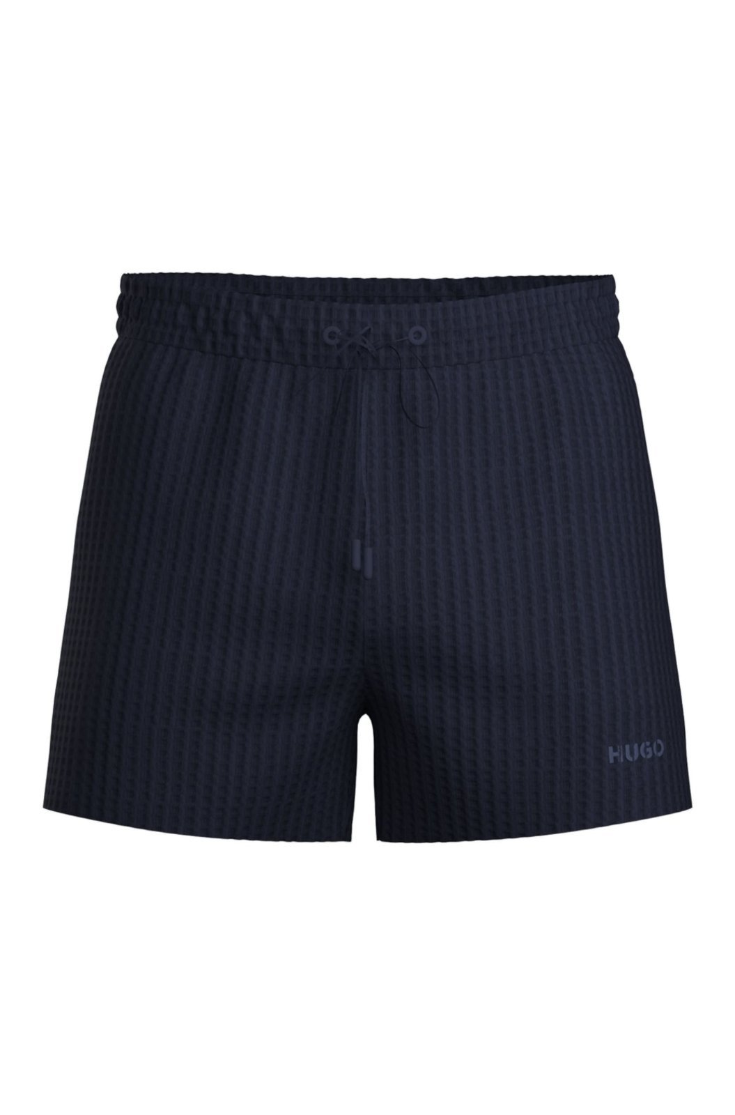 Vista 2 Shorts De Pijama Com Logo Bordado azul azul
