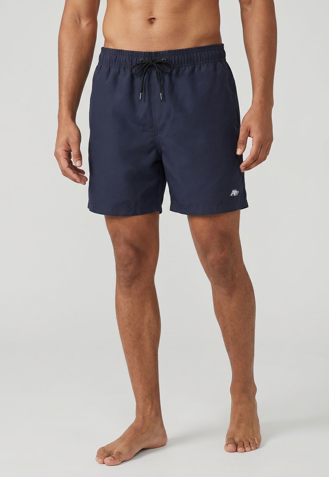 Shorts Água Masculino Aeropostale Logo Azul