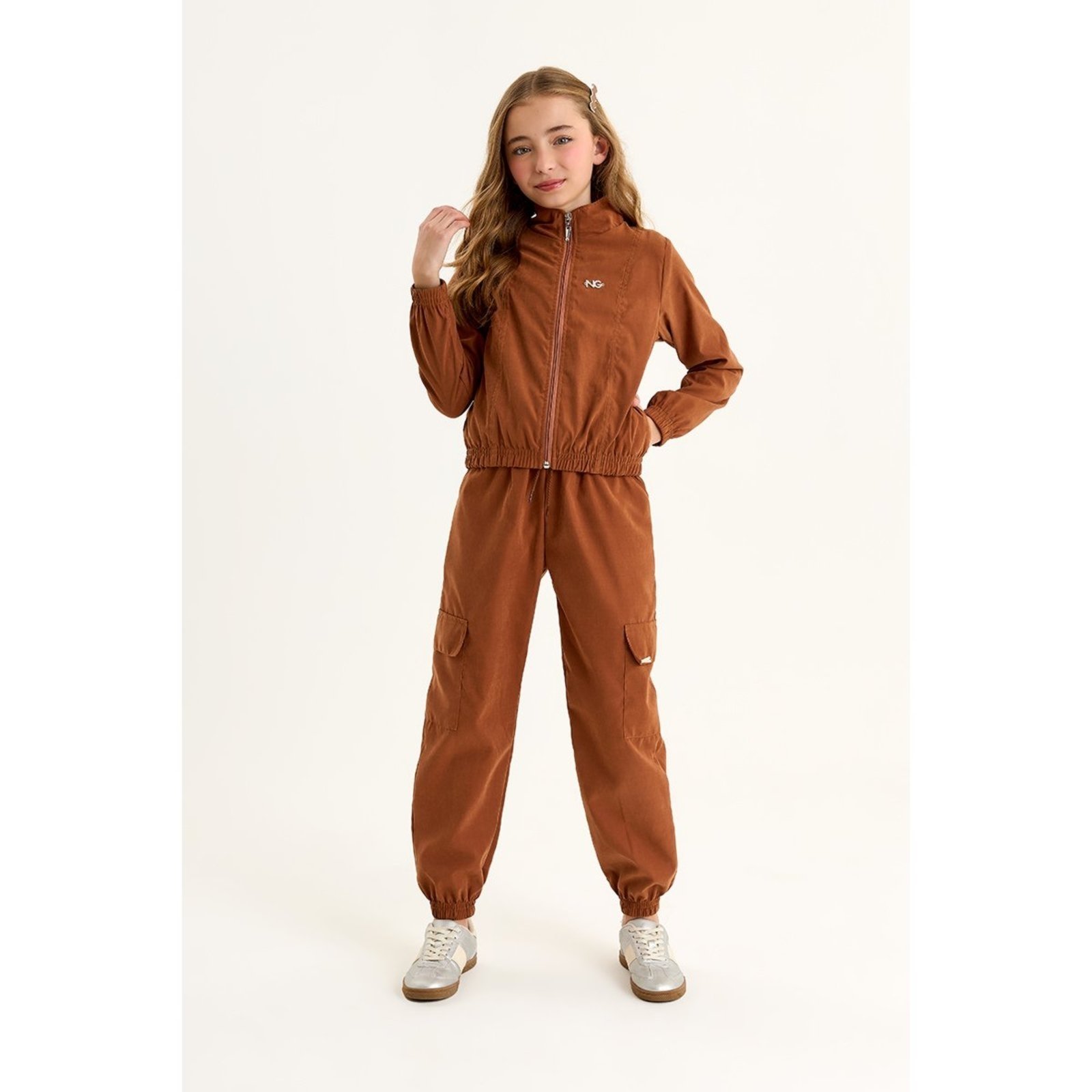 Infantil - Jaqueta Feminina em Nylon